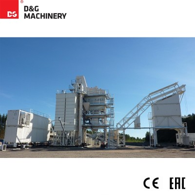 D&G Compact Series with used asphalt mixing plant