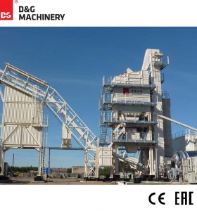 D&G Compact Series with used asphalt mixing plant