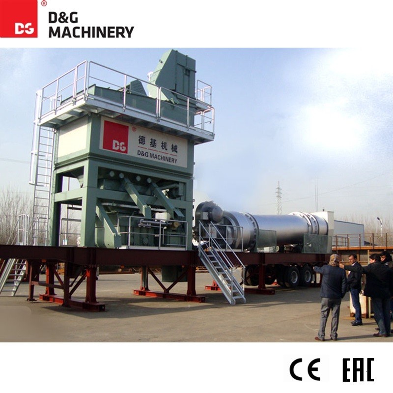 mobile asphalt mixing plant