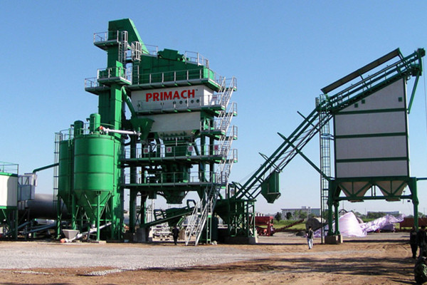 Modern Asphalt Mixing Plant