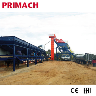 PM60M-160M MOV  Mobile Asphalt Batch Mixing Plant