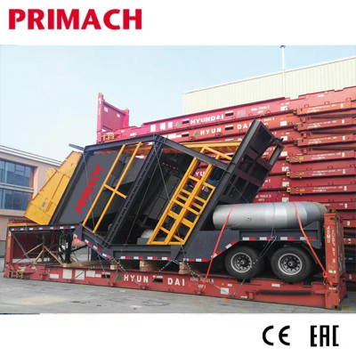 PM60M-160M MOV  Mobile Asphalt Batch Mixing Plant