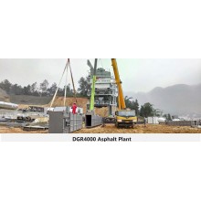 Installation of DGR4000 Asphalt Mixing Plant in Yibin City, Sichuan Province