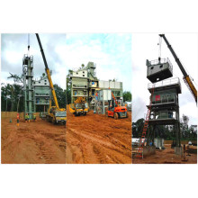 PRIMACH Asphalt Mixing Plant is being Installed in Liberia