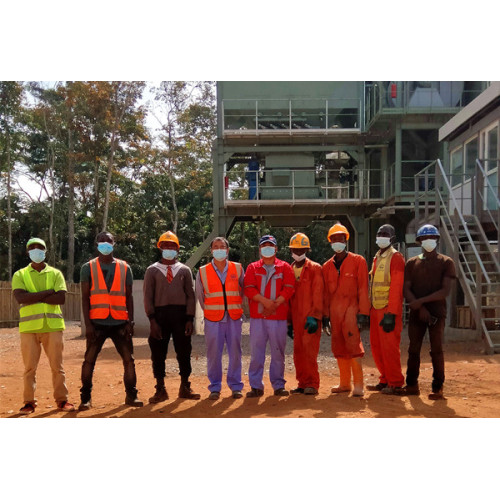 125T/H Asphalt Mixing Plant In Liberia