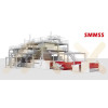 SMMSS PP Прядения из расплава композитный нетканые ткани изготовление линия для фильтрации воздуха газомасляной жидкости
