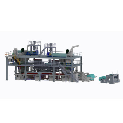 3200MM AZX-SMMS PP Spunbond Nonwoven Production Line
