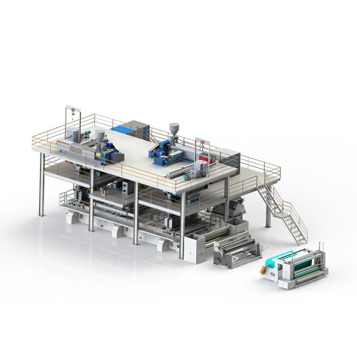 2400MM AZX-SMS Spunmelt Production Line from plastic woven fabric machine manufacturer