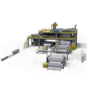 2400MM AZX-SMS Spunmelt Production Line from plastic woven fabric machine manufacturer