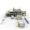 2400MM AZX-SMMS Spunmelt Production Line With Non Woven Fabric Slitting Machine