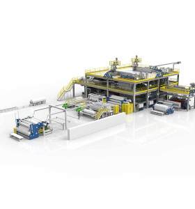 3200MM AZX-SMMS PP Spunbond Nonwoven Production Line
