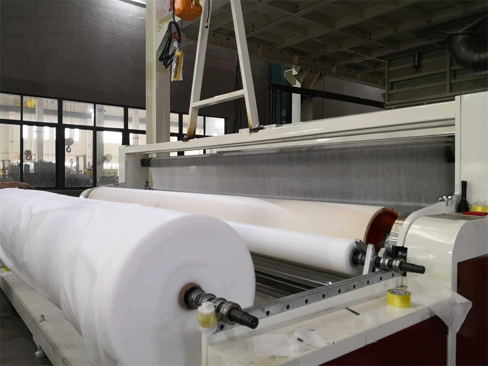the performance and characteristics of the automated spunbond non-woven equipment