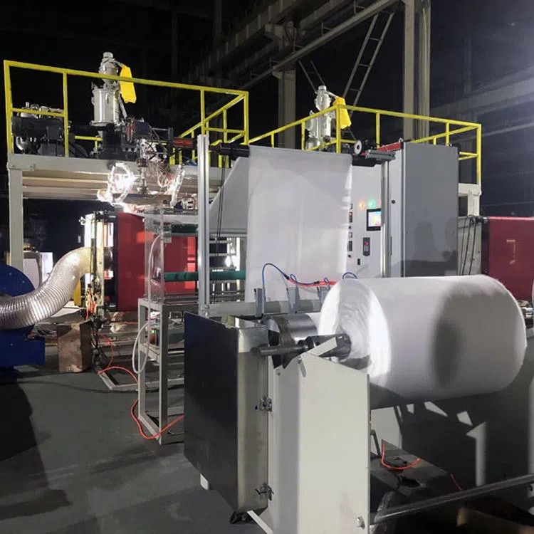 What is the Role of Different Components in the Meltblown Nonwoven Production Line?