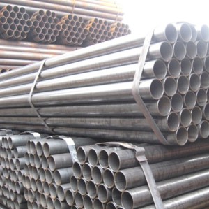 ASTM A53 Gr B/S235 Black ERW Carbon Steel Pipe Price Per Ton for greenhouses