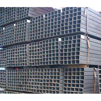 Q235B Square Steel Pipe Construction Black Square and Rectangular Steel Tubes
