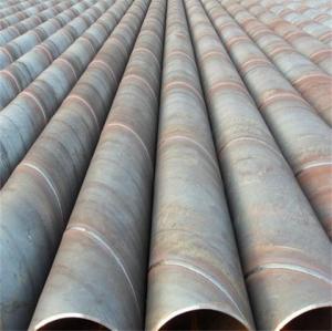 SSAW Water Pipe Line/Spiral Welded Steel Pipe Supplier