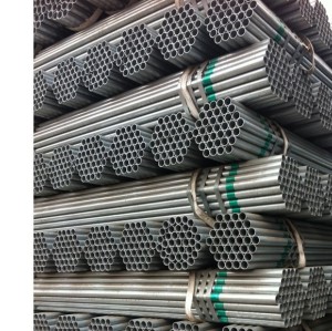 48mm Round Hollow Section Galvanized Steel Pipe/Gi Tube
