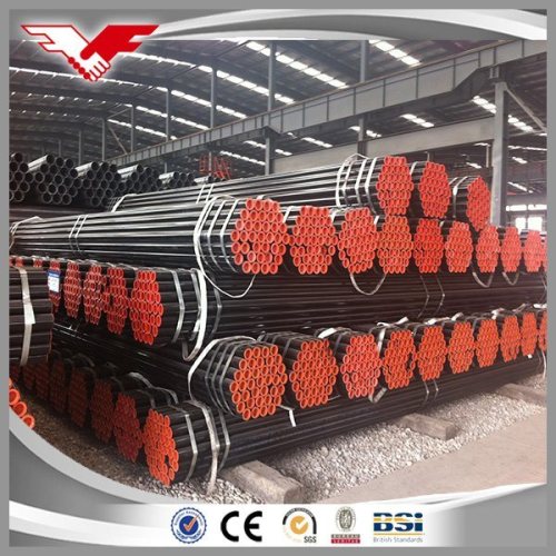 ASTM A53 Gr B/S235 Black ERW Carbon Steel Pipe Price Per Ton