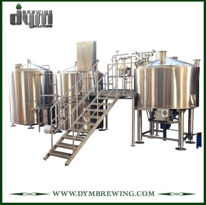 Équipement industriel adapté aux besoins du client de brassage de bière de métier de 3 navires de chauffage à vapeur pour la brasserie