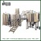 Customized Industrial Direct Fire Heating 3 Vessels Craft Beer Brewing Equipment for Brewhouse