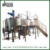 Équipement de brassage de bière artisanale du chauffage électrique industriel adapté aux besoins du client 2 navires pour la brasserie