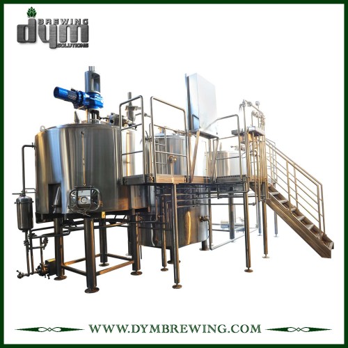 Customized Industrial Electric Heating 2 Vessels Craft Beer Brewing Equipment for Brewhouse
