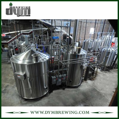 Customized Industrial Direct Fire Heating 4 Vessels Craft Beer Brewing Equipment for Brewhouse