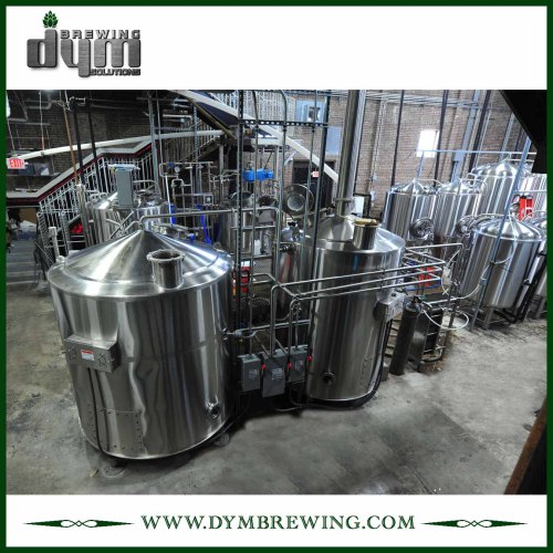Calentamiento eléctrico industrial personalizado 3 recipientes Equipo de elaboración de cerveza artesanal para sala de cocción