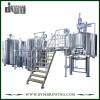 Calentador de vapor personalizado de 3 recipientes de acero inoxidable Brewhouse para la venta