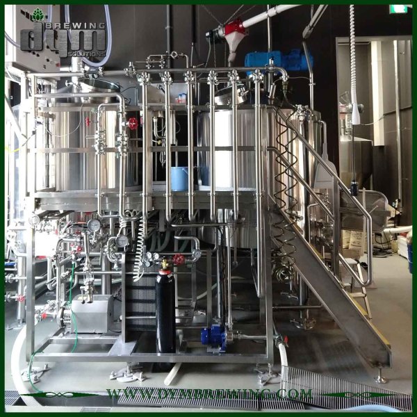 Équipement de brassage de bière artisanale du chauffage électrique industriel adapté aux besoins du client 2 navires pour la brasserie