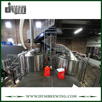 Équipement de brassage de bière artisanale du chauffage électrique industriel adapté aux besoins du client 4 navires pour la brasserie