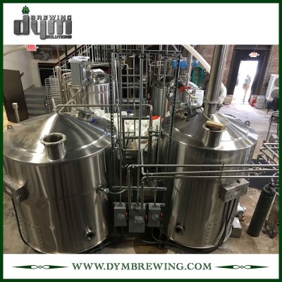 Индивидуальное промышленное оборудование для пивоварения пива с паровым отоплением 4 сосудов для пивоварни