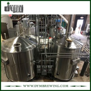 Équipement de brassage de bière artisanale de 4 navires de chauffage à vapeur industriel adapté aux besoins du client pour la brasserie