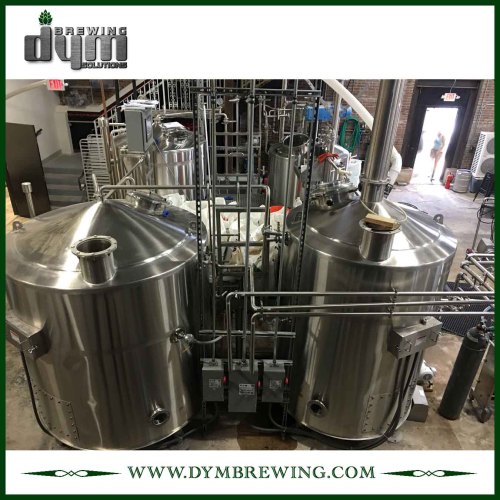 Calentador de fuego directo industrial personalizado 4 recipientes Equipo de elaboración de cerveza artesanal para sala de cocción