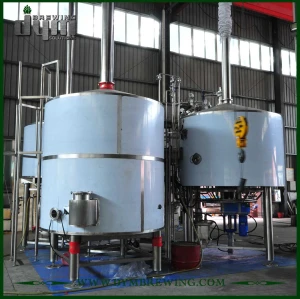 Commercial Beer Brewing Equipment for Brewery | Customized 4 Vessels Steam Heating Beer Brewing System for Brewery