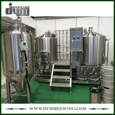 Equipo de elaboración de cerveza nano modificado para requisitos particulares de la cerveza del acero inoxidable 3BBL para la barra
