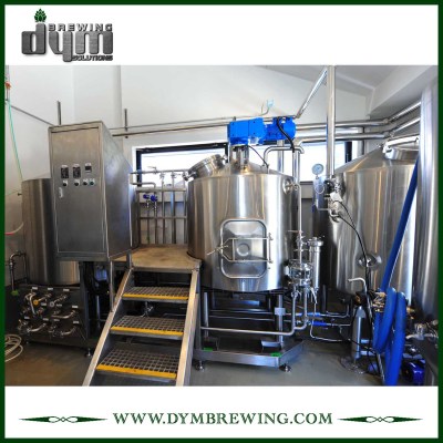 Пивоваренный завод Nano Beer из нержавеющей стали для пищевых продуктов 300 л для бара