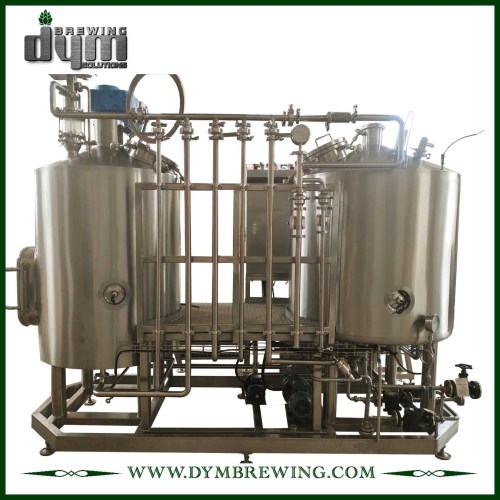 Venta caliente de acero inoxidable de grado alimenticio 5BBL Nano Beer Brewing Equipment para Pub
