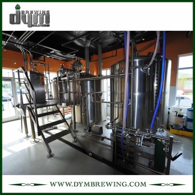 Equipo de elaboración de cerveza artesanal de grado alimenticio 7BBL fácil de operar para hotel