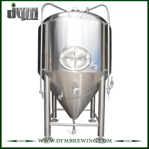 Fermentador Unitank personalizado profesional de 80bbl para fermentación de cervecería con chaqueta de glicol
