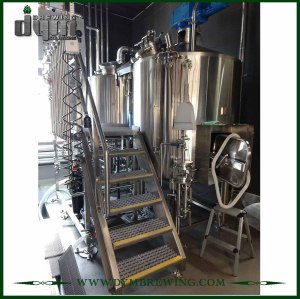 Индивидуальная коммерческая пивоварня с паровым отоплением на 1000 л с 3 емкостями