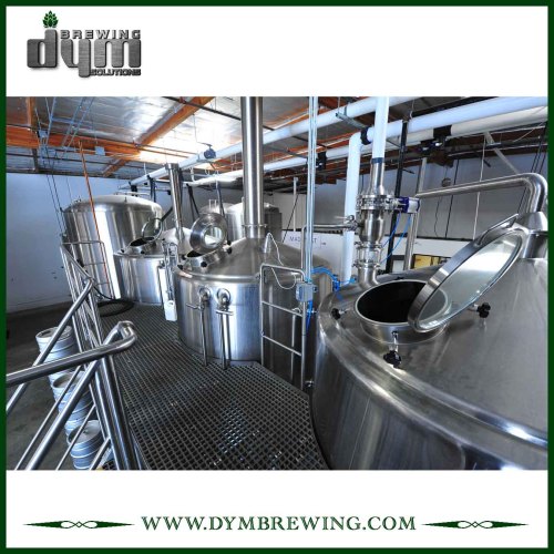 Equipo de elaboración de cerveza de sidra comercial 40BBL para cervecería de vino