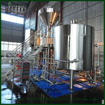 Stainless Steel Beer Brewing System for Craft Beer | 25BBL Advanced Beer Brewing Equipment for Sale