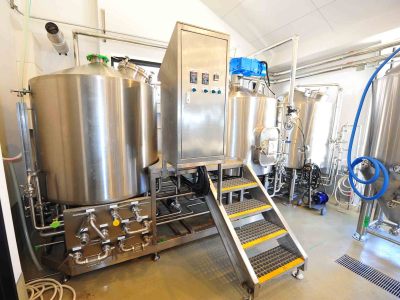 DYM's 600L Brewhouse Just Finished the Installation