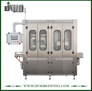 16 ~ 25cpm, máquina de enlatado semiautomática que ahorra espacio de DYM Brewing para latas de 355ml 500ml / 12oz 16oz