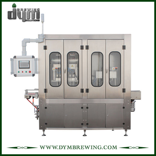 16 ~ 25cpm, máquina de enlatado semiautomática que ahorra espacio de DYM Brewing para latas de 355ml 500ml / 12oz 16oz