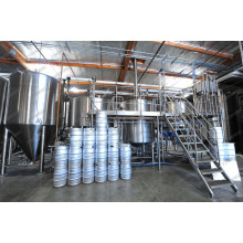 Why is steam heating so widely used in brewery applications?