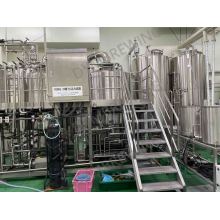 Good news from customer in Japan after installing our 10hl 3-vessel steam heating brewhouse.