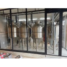 Our 3hl electric heating brewing beer equipment in customer's brewery and got the highly comment for the customized design.