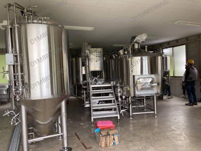 Our another set of 10hl beer brewing system (2 vessels steam heating brewing beer equipment ) has been shipped to our customer's brewery!